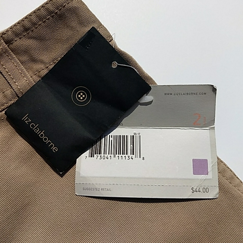 🆕 Liz Claiborne Audra Capris - Picture 6 of 7